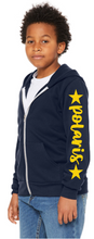 Load image into Gallery viewer, Navy youth hoodie